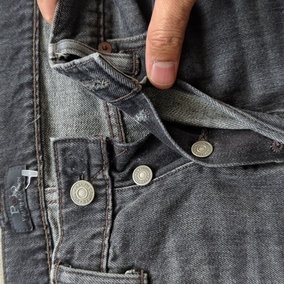 Never Worn Ralph Lauren Patchwork Denim! 30×30 true to size! Authentic - Picture 10 of 16